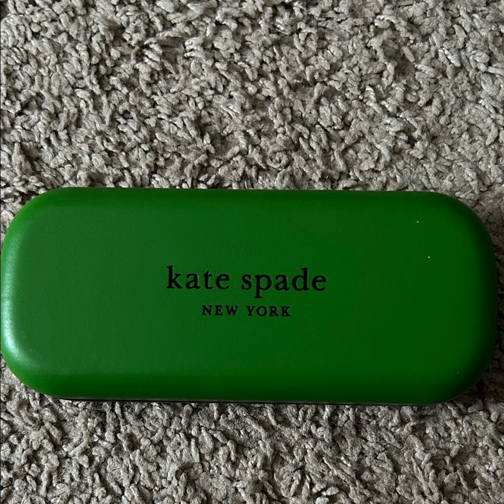 Kate Spade Vibrant Green Eyewear Case